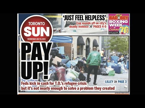 LILLEY UNLEASHED Trudeau is dumping costs of refugees onto cities, time to pay up