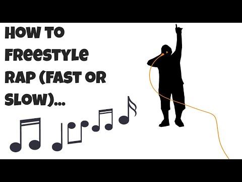 How to Freestyle Rap (Fast or Slow)🔥