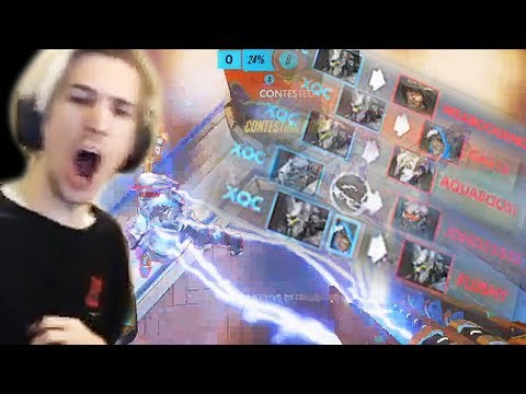 xQc Carries His Team to a Crazy COMEBACK! | Overwatch Season 21 | xQcOW