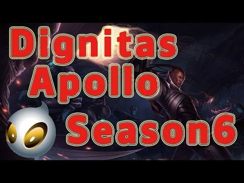 Dignitas Apollo Lucian ADC vs Ezreal Patch 6.1