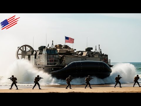 US Marines: Unseen Strategy Behind the Massive Hovercraft Beach Assault