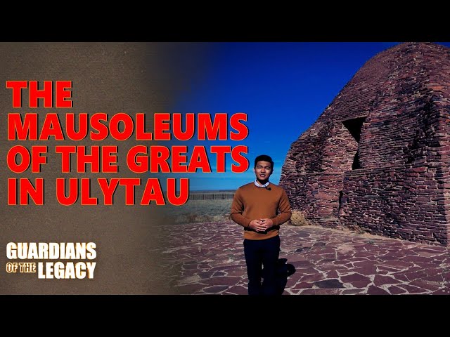 Alasha Khan mausoleum, Zhoshy Khan mausoleum, and Dombauyl