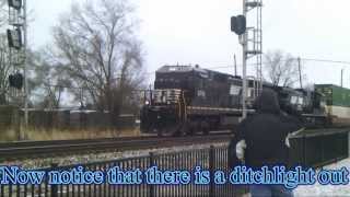 preview picture of video 'CSX SPIRIT OF NASHVILLE UNIT in Fostoria along with NS, CSX, CN and HCLX'