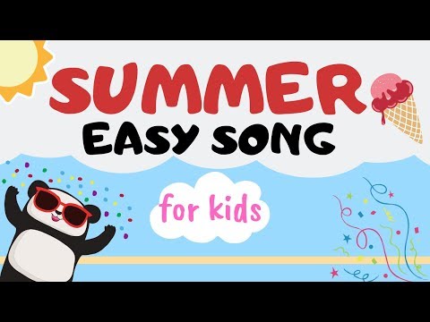 Summer Song for Kids  | Easy Monkey Songs