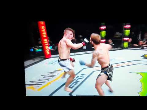 brad riddell  vs drew dober  ( k.o)