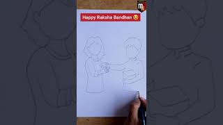 How to draw Raksha Bandhan for Beginners with pencil sketch | Pencil drawing step by Step