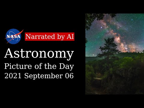 APOD: 2021-09-06 - Firefly Milky Way over Russia (Narrated by Emma)