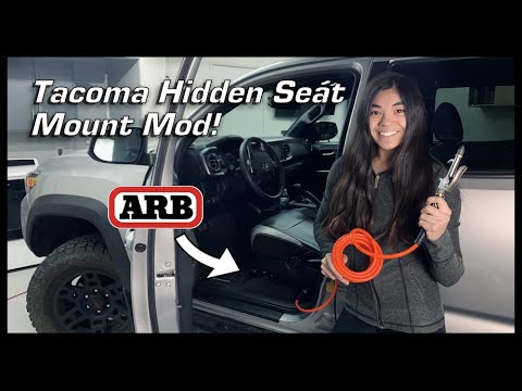 Tacoma Underseat ARB Air Compressor Mount! | ARB + Desert Does It Wiring & Mounting Install