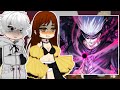Gachiakuta React To Enjin As Satoru Gojo Jujutsu Kaisen Tiktok Gacha React