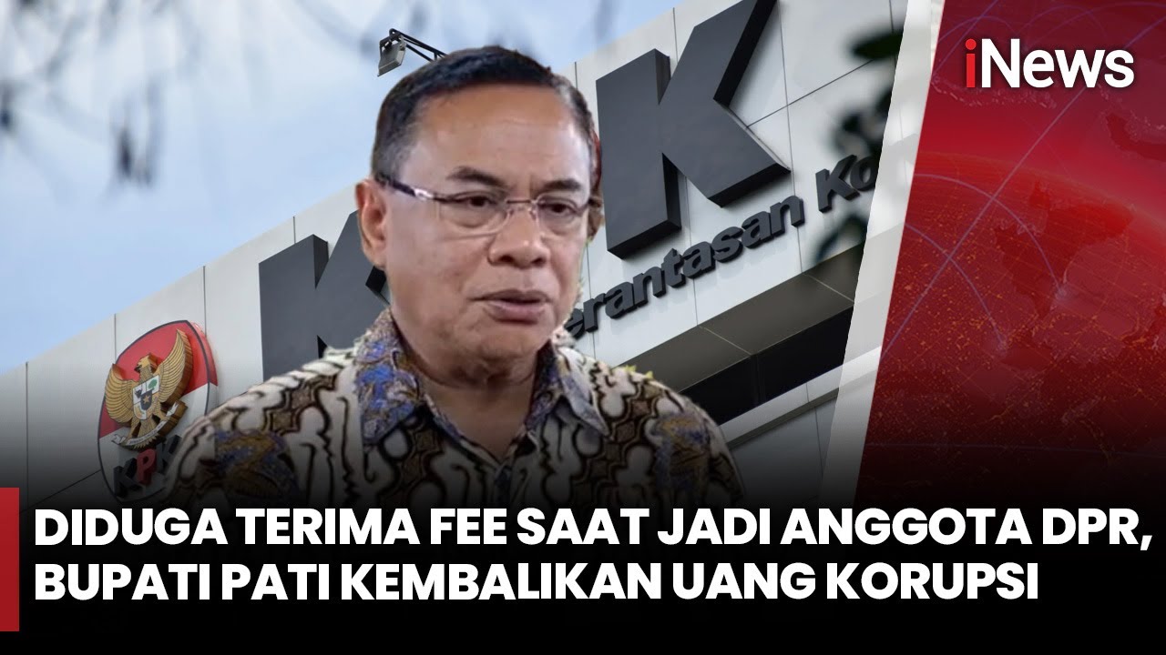 Bupati Pati Kembalikan Uang Korupsi DJKA, Gerindra Tegur Keras Bupati Pati | FULL iNews Pagi (16/8)