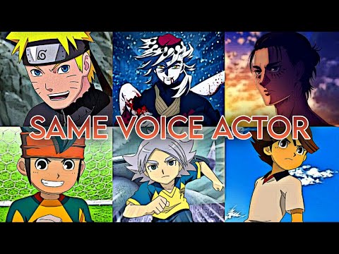 INAZUMA ELEVEN Characters Japanese Voice Actors In Other Anime Part 1