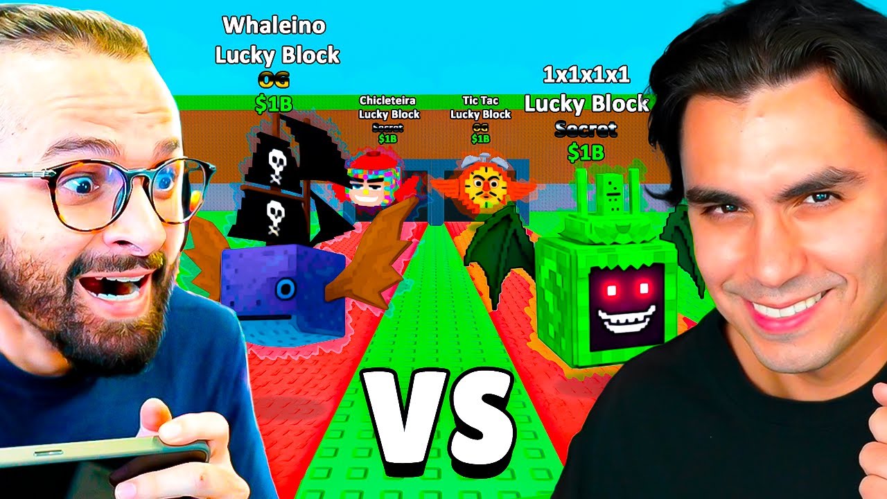 BATALHA DE LUCKY BLOCK VS LUAN CLASH WAR NO ROUBE UM BRAINROT Thumbnail