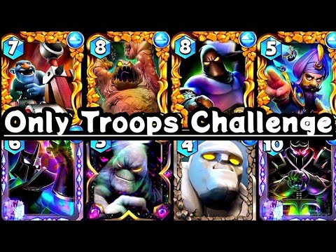 DON'T USE SPELL!!! ( Every Card's cost is 0 Mode ) Castle Crush 