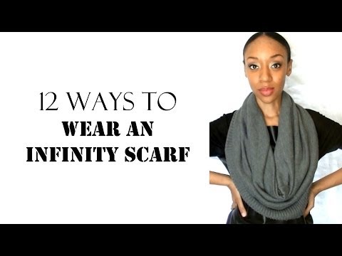12 Ways to Wear an Infinity Scarf - SugarStilettos