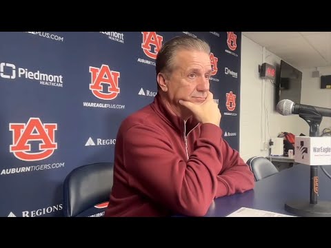 John Calipari postgame – Auburn 95, Arkansas 73