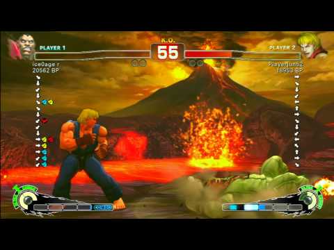 SSF4 Rank Match  ice0age r (BO)  vs  Playerjun52 (KE)
