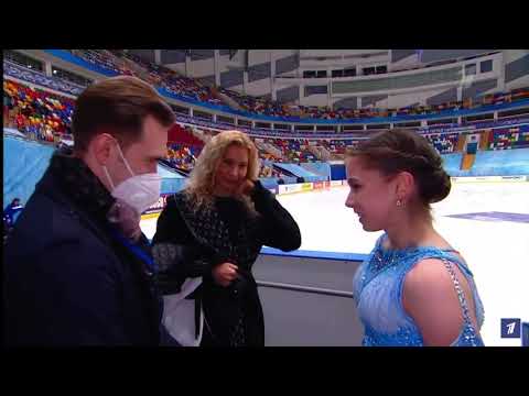Камила Валиева. Короткая программа. 86,20 баллов. Первая попытка тройного акселя. Team Tutberidze🔥