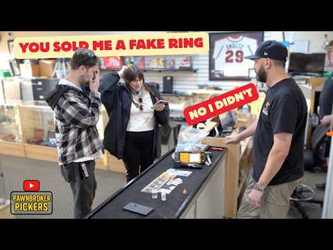 *Another Shop Told Him I Sold Him A Fake Ring*