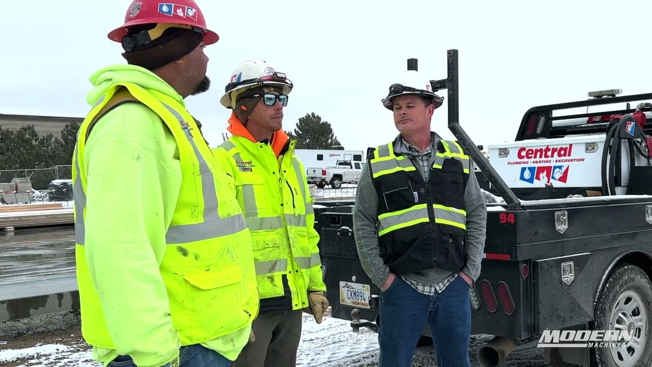 Central Plumbing, Heating Excavation has Unique Bucket Design for Komatsu IMC Excavators from Modern