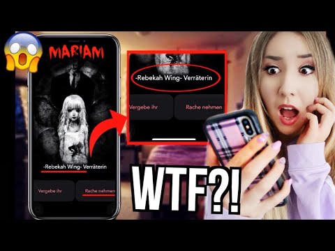 ÖFFNE niemals die MARIAM APP (Sie VERFOLGT mich und SPIONIERT mein IPHONE aus)