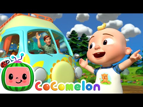 Wheels on the Camper Van | CoComelon Nursery Rhymes & Kids Songs