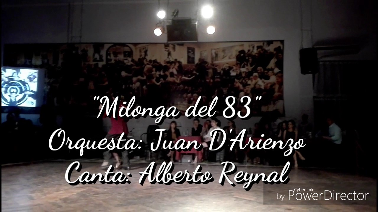 Laura Smart y Joaquín Besga bailan "Milonga del 83" en Milonga Parakultural