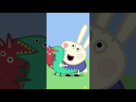 George and Richard Crying 😭 #PeppaPig #Shorts