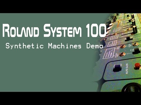 Roland System 100 Model 101 Synthesizer - 220-250 Volt model image 5