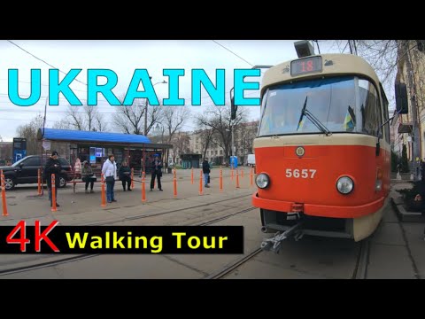 UKRAINE Walking Tour [4K] Kyiv City Centre | Virtual Tour March 2023