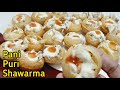 Pani Puri Shawarma Recipe | Crispy and Juicy Shawarma