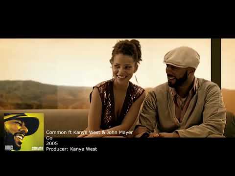 Sampled by Kanye West: Common ft Kanye West & John Mayer - Go! (24)