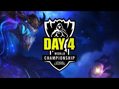 CLG vs ROX Tigers & SKT vs Flash Wolves - Worlds 2016 Day 4 Highlights