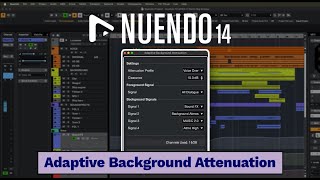 Video thumbnail for Adaptive Background Attenuation | New Features in Nuendo 14 by Nuendo
