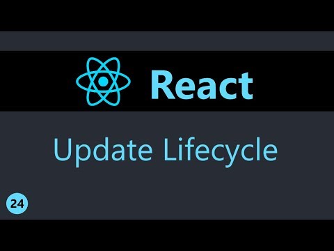 ReactJS Tutorial 24 Component Updating Lifecycle Methods