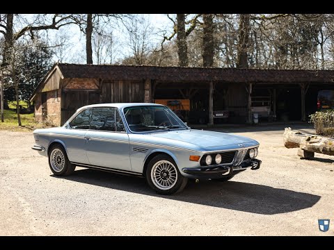 1973 BMW 3.0 CSi E9 in Fjord Blue with full history - Available at Oldenzaal Classics