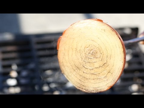 The onion trick: How to clean your grill in seconds