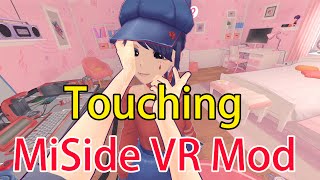 MiSide VR mod showcase 07 Touching and distance grab