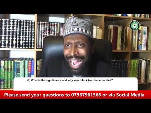 Eve 29th Muharram 1442 - Q&A with Sheikh Nuru Mohammed