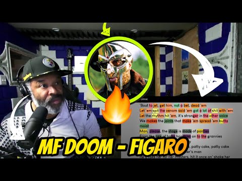 FIRST TIME HEARING | MF DOOM - Figaro | Rhymes Highlighted - Producer Reaction