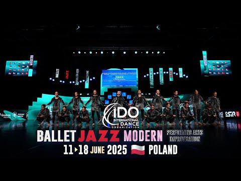 AUSRINE VAKARE | LITHUANIA | Junior Formation | IDO European Modern & Contemporary Championship 2025
