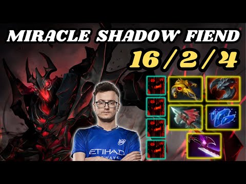🔥 MIRACLE Shadow Fiend Carry Highlights 26K NET WORTH 🔥 EZ Game By Miracle - Dota 2