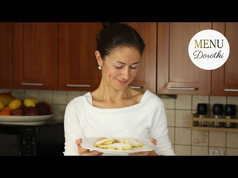 Tradycyjne, domowe racuchy z jabłkami. Idealne jako danie główne lub jako przekąska. MENU Dorotki.