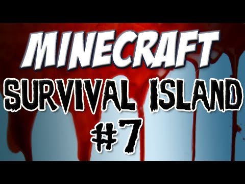 Minecraft - "Survival Island" Part 7: You don't want to see me getting wool from a sheep!