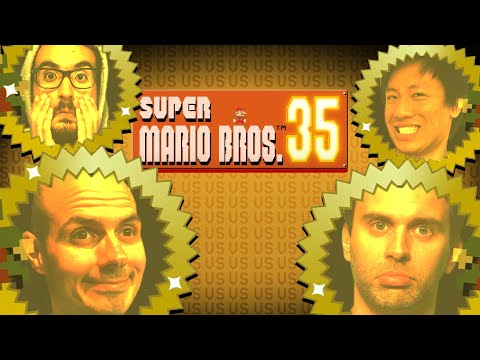 Mario als Battle Royale: Fabian vs. Gregor vs. Ilyass vs. Viet | Super Mario Bros 35