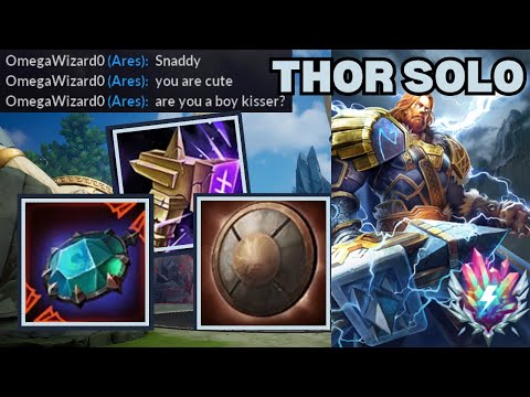How To Play Thor Solo! - Smite 2 Deity Solo Thor Gameplay