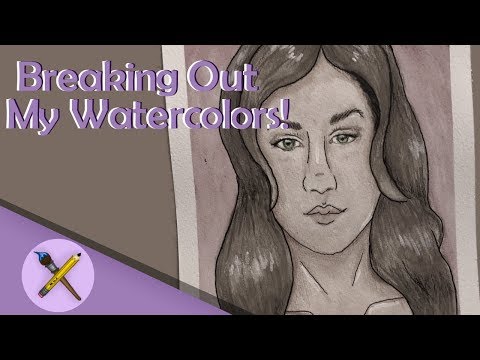 Breaking Out the WATERCOLORS~!