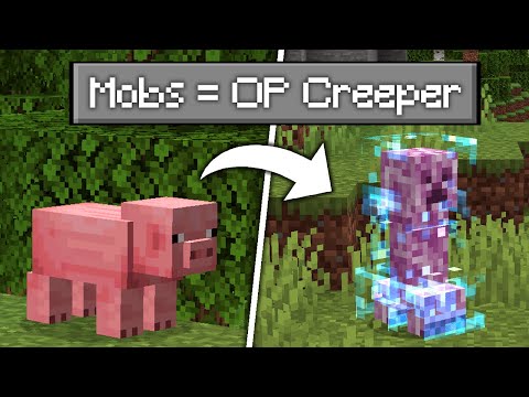 Dektiv - Minecraft, but all MOBS are Custom CREEPER