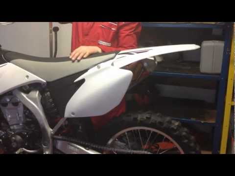 Yamaha YZ450F Stock muffler vs FMF Powercore 4