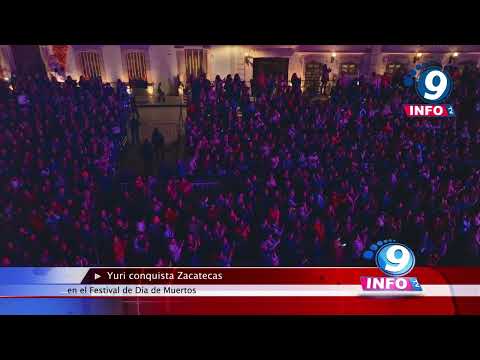 Yuri conquista Zacatecas en el Festival de Día de Muertos