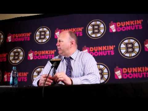 Mar 24 2011 Claude Julien Bruins NHL Canadiens.flv